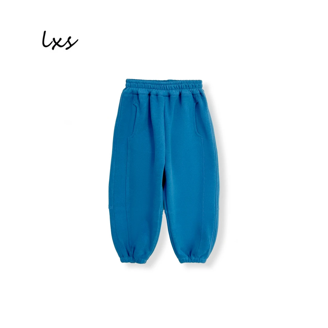 鹿小生童装休闲裤2024儿童秋季韩版宽松时尚百搭休闲卫裤 Q2003