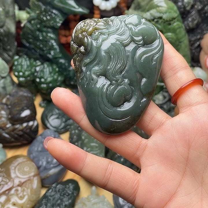 未镶嵌和田玉挂件