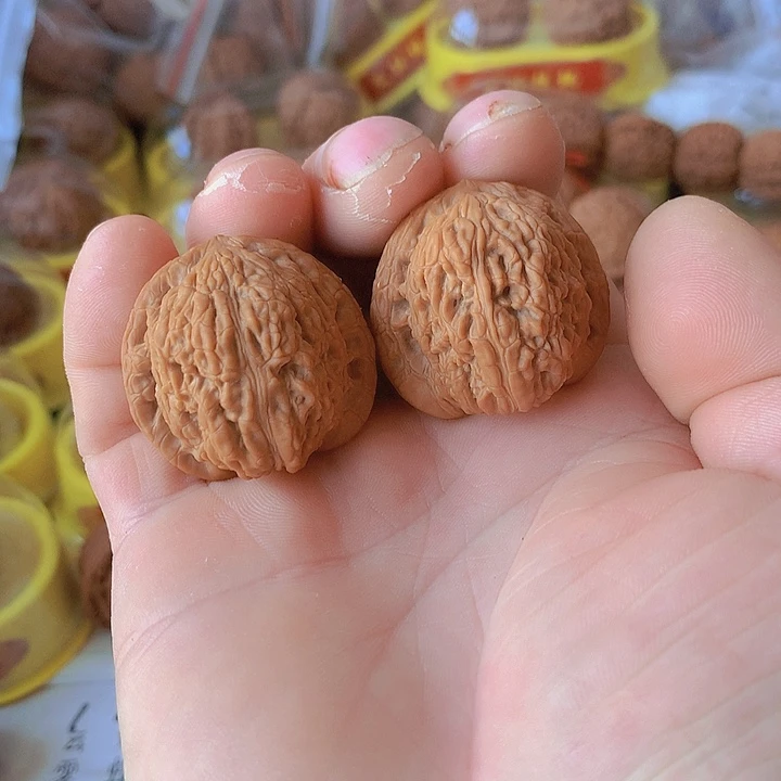 吊坠文玩核桃红玛瑙35