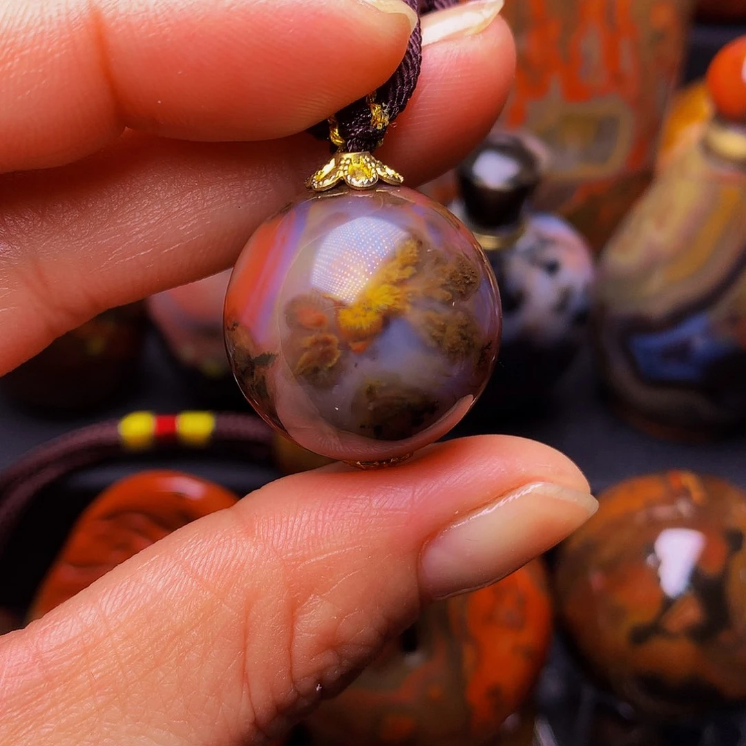 未镶嵌颈饰玛瑙/玉髓