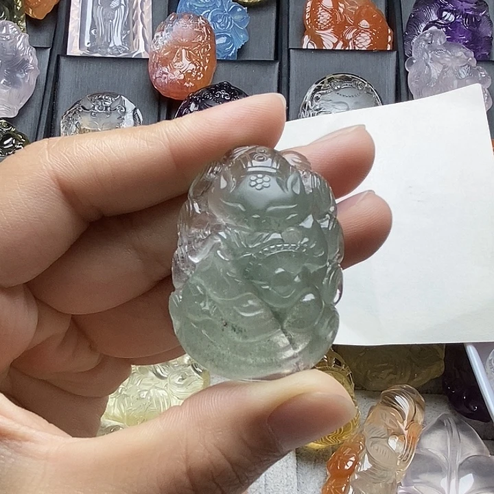 颈饰未镶嵌水晶水晶吊坠