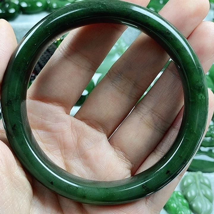 和田玉（碧玉）未镶嵌吊坠(不含链)