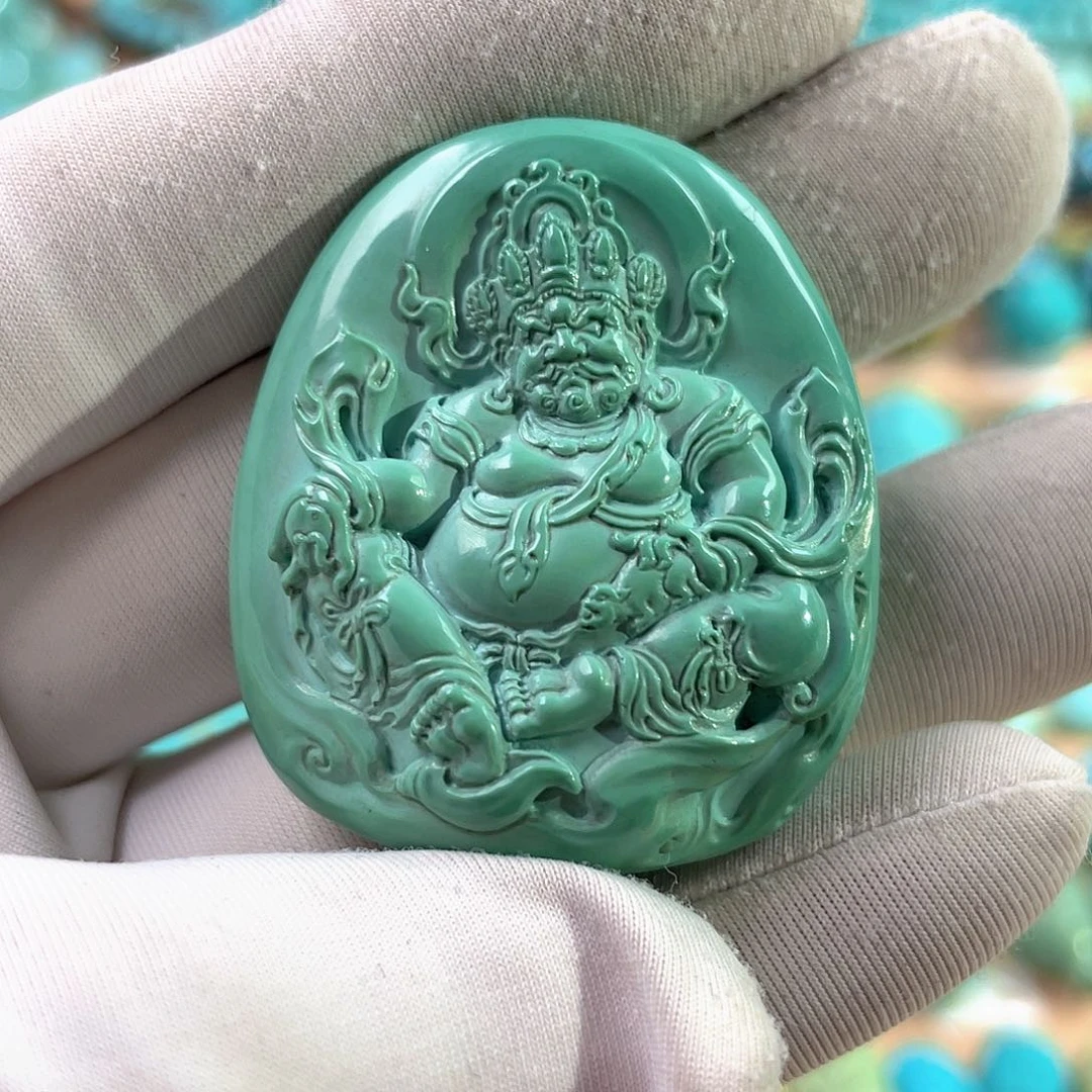 绿松石未镶嵌珠宝奇石