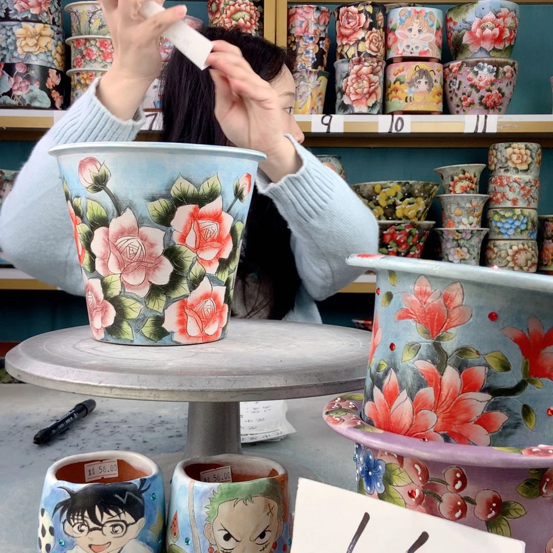 罐景德镇手工瑕疵255