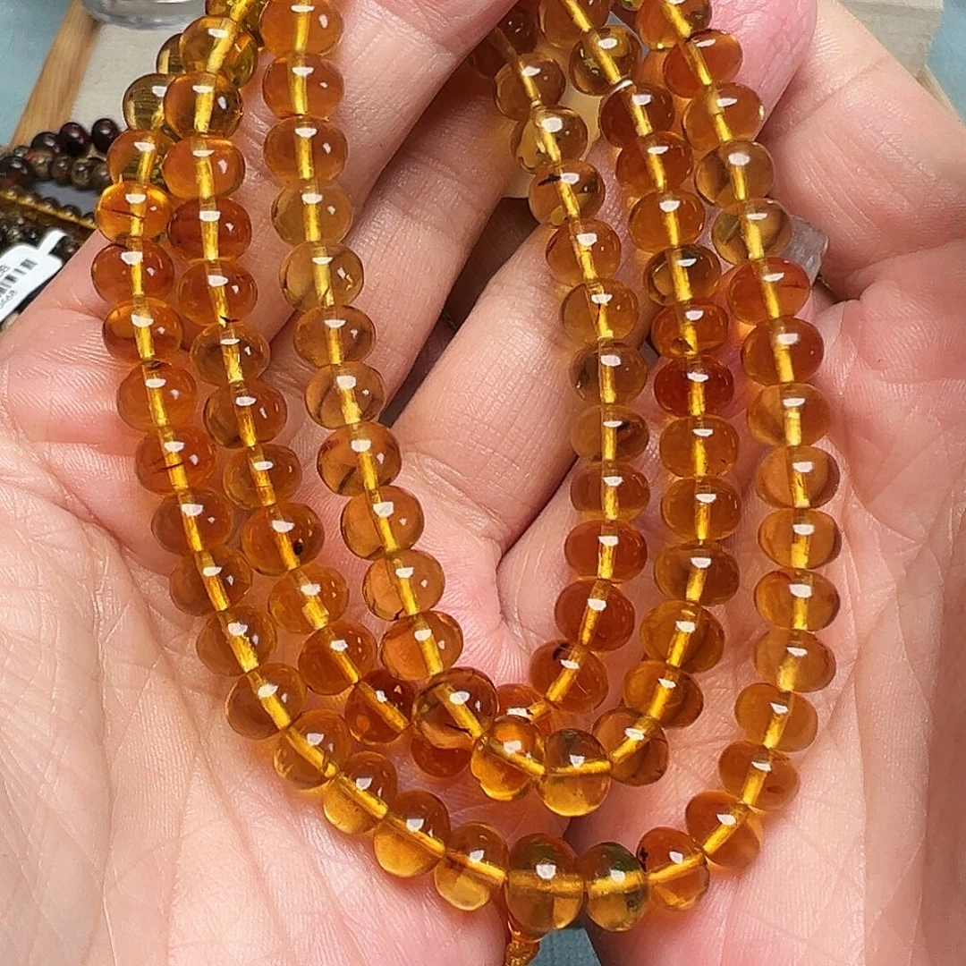 琥珀未镶嵌裸石抚顺琥珀20006七