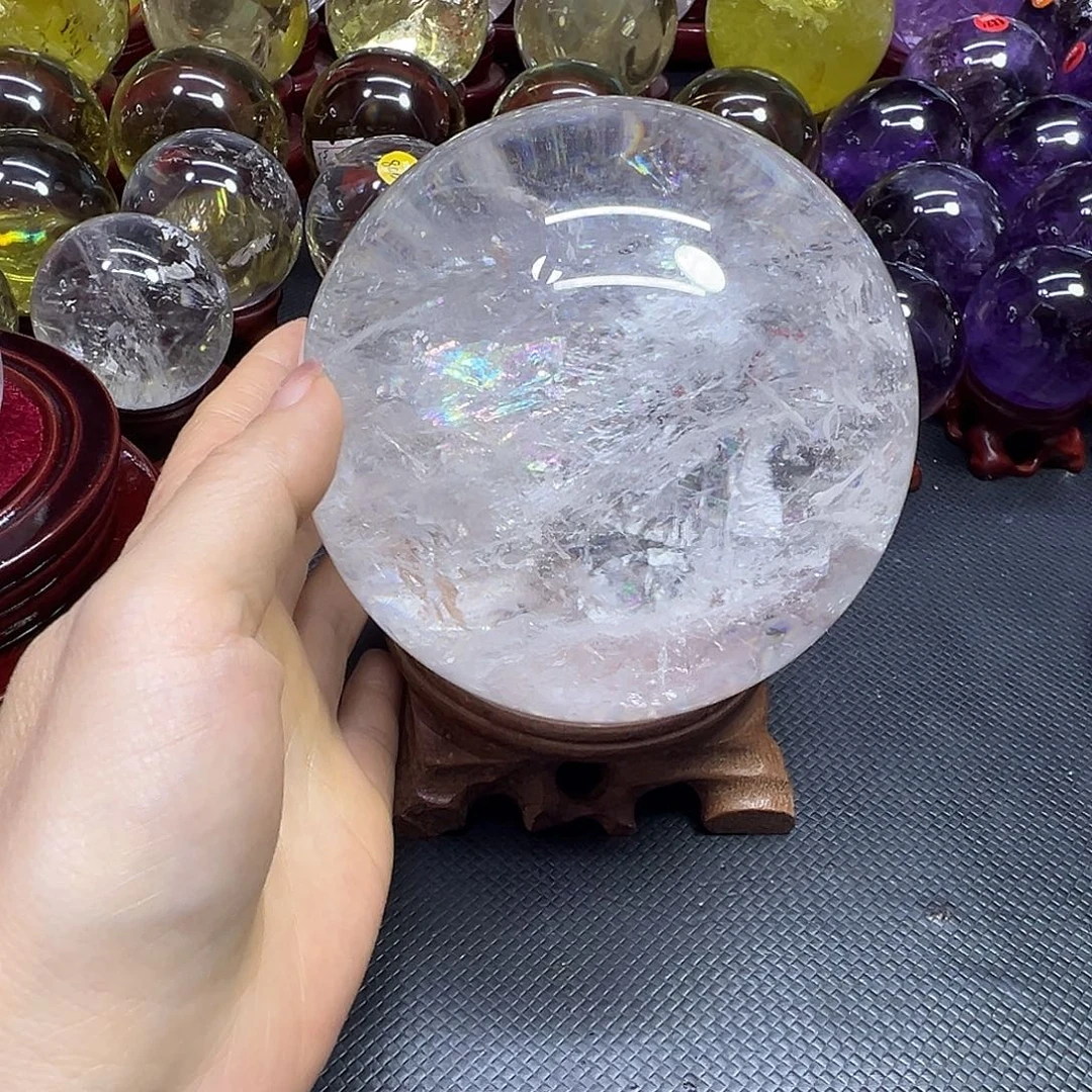 平***乐水晶珠宝半成品未镶嵌C3481如意