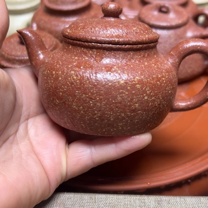 紫砂茶壶老*宜兴原矿龙血砂