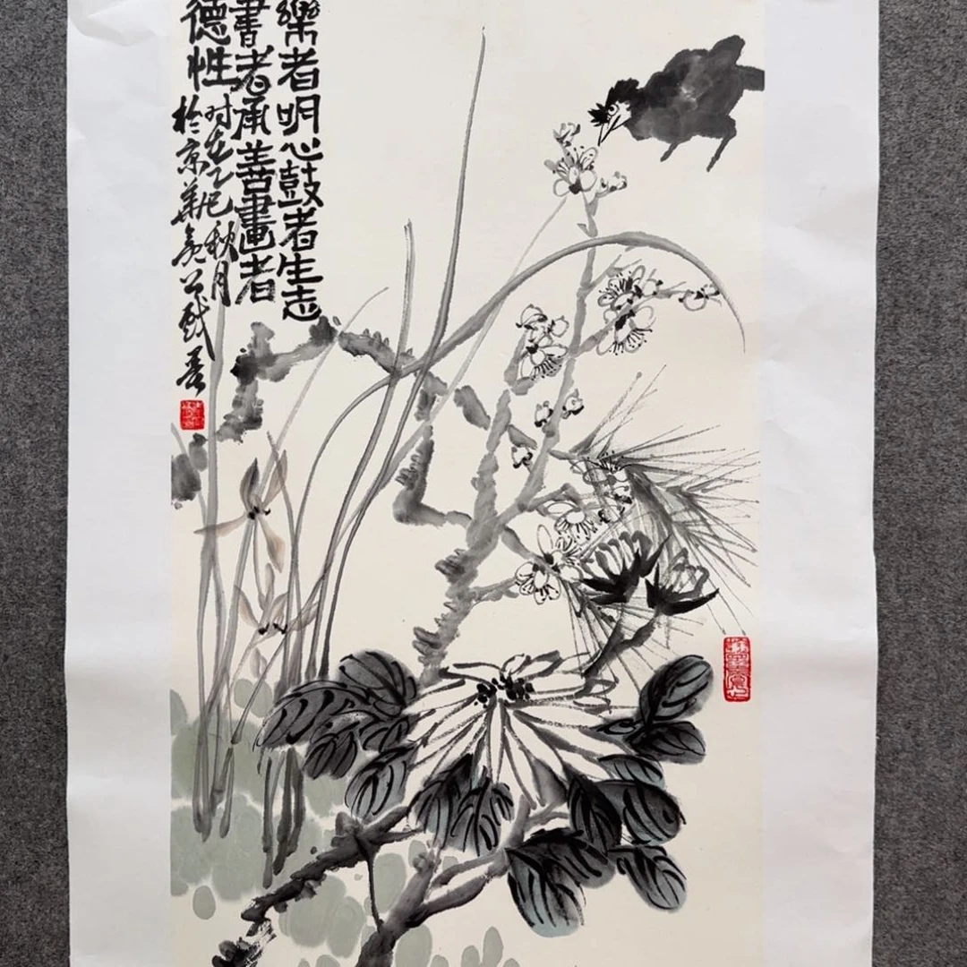 国画亮公老师手绘作品