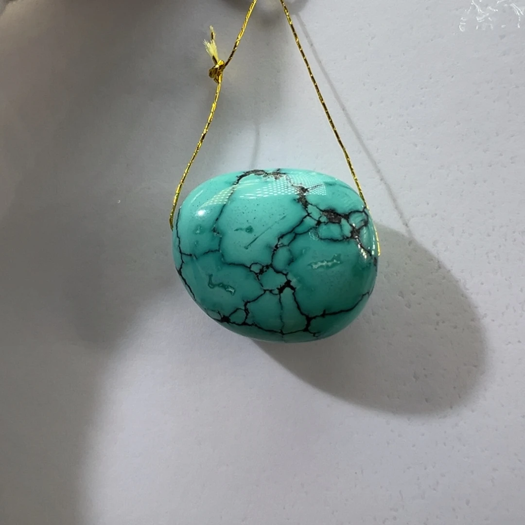 绿松石未镶嵌挂件