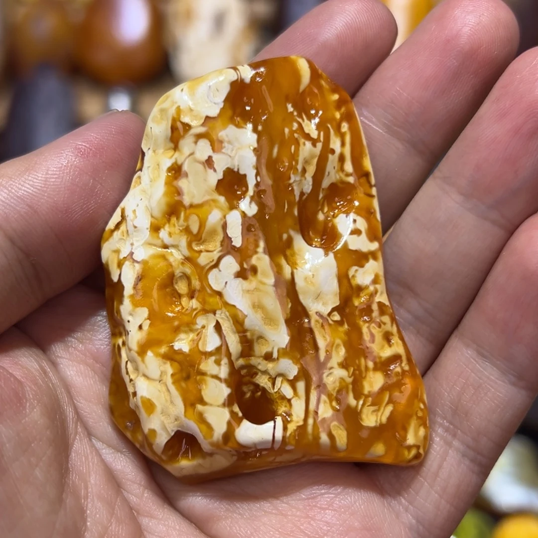 甜***甜定制琥珀未镶嵌琥珀蜜蜡