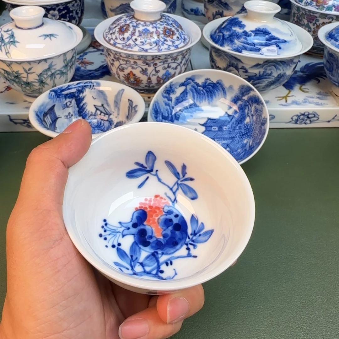 纯手绘纯手工茶具59