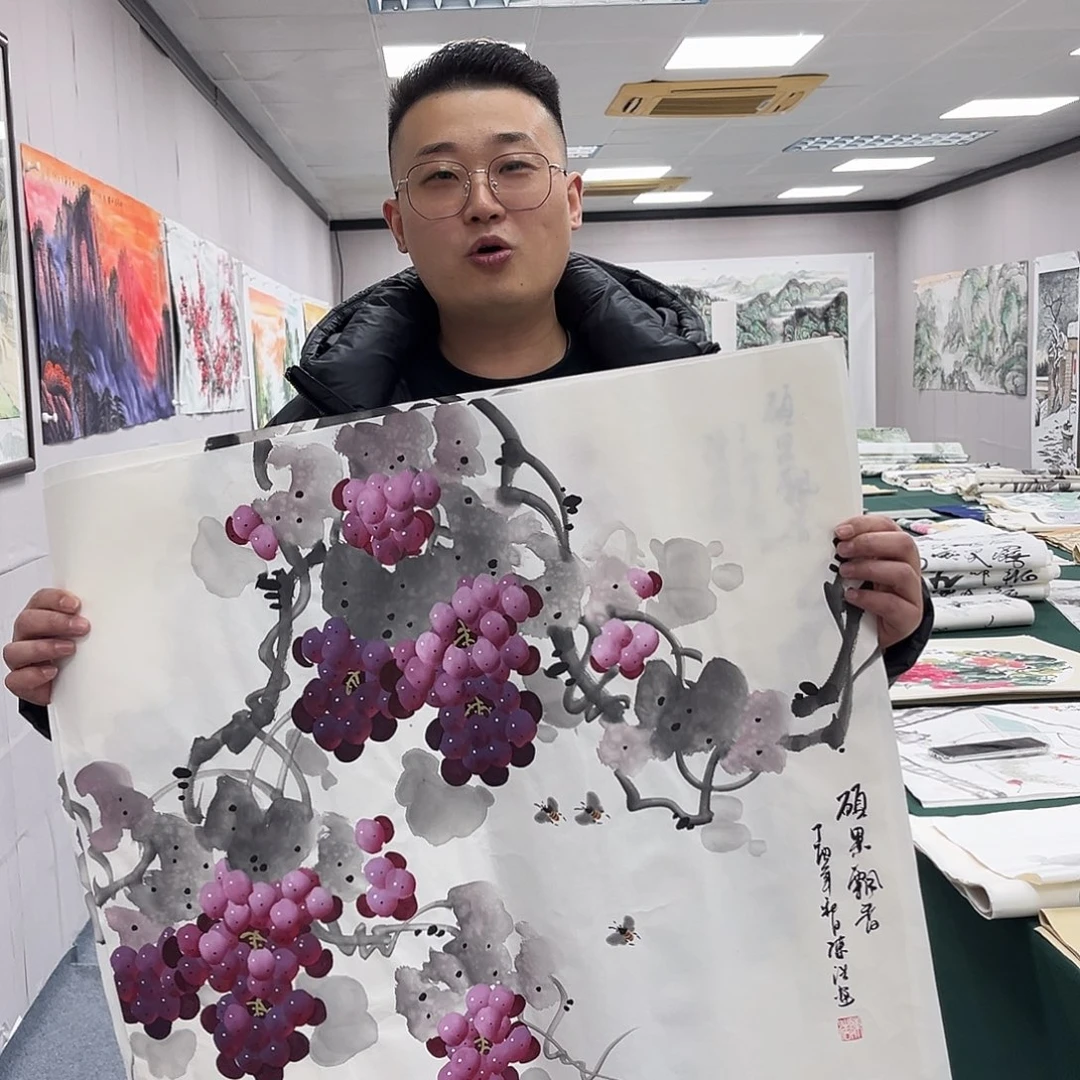 国画宣纸国画作品纯手绘