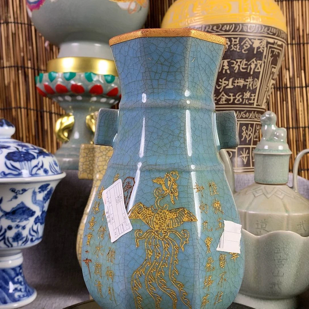 摆件瓷器真的很好看的