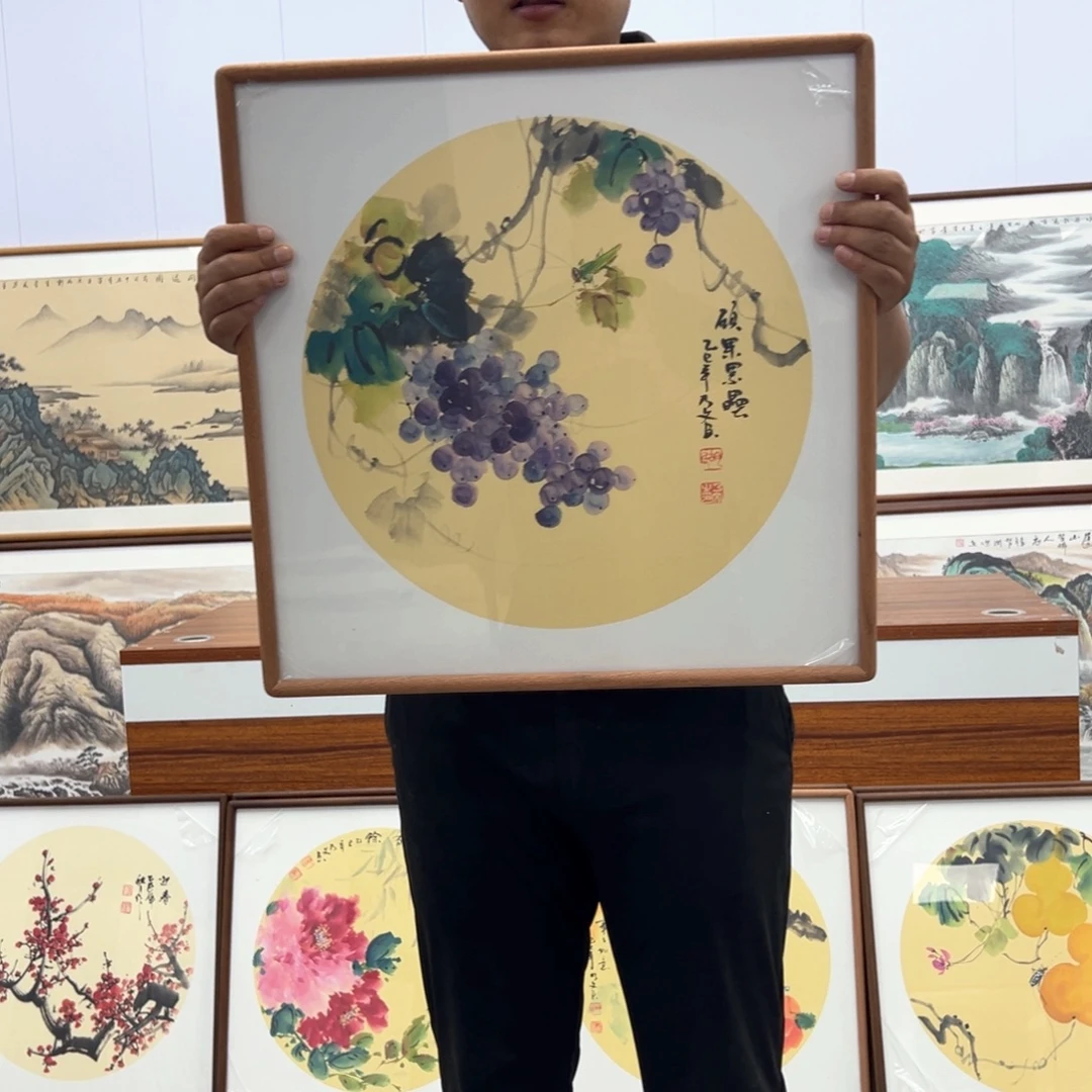 国画国画作品多次入选国内外
