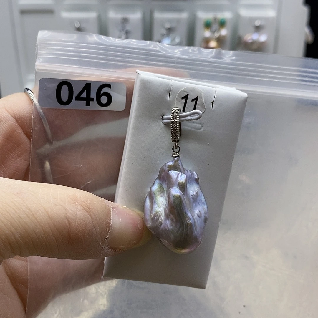 颈饰合金淡水珍珠