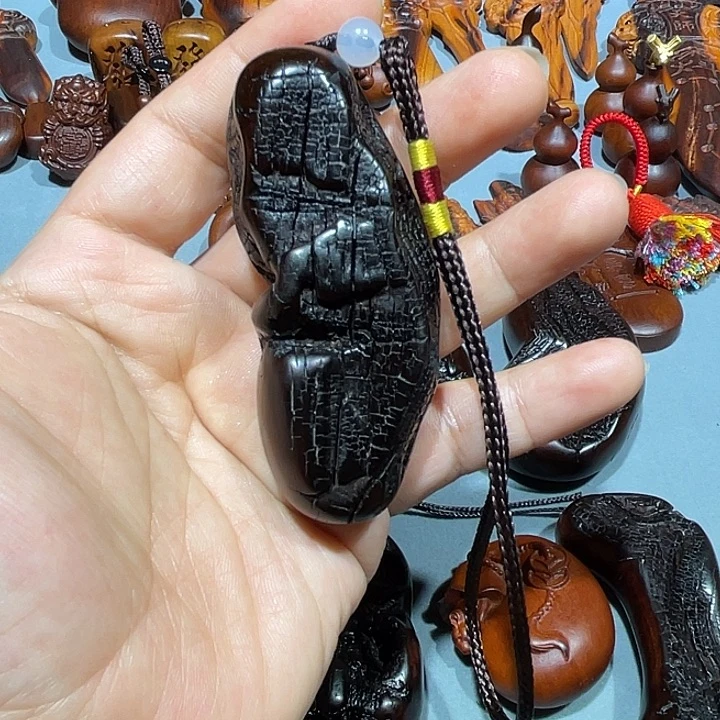 宝***祥雷击枣木随形手把