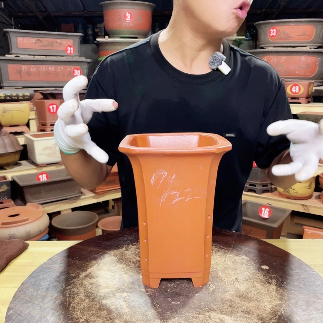 精品紫砂花盆工厂直销