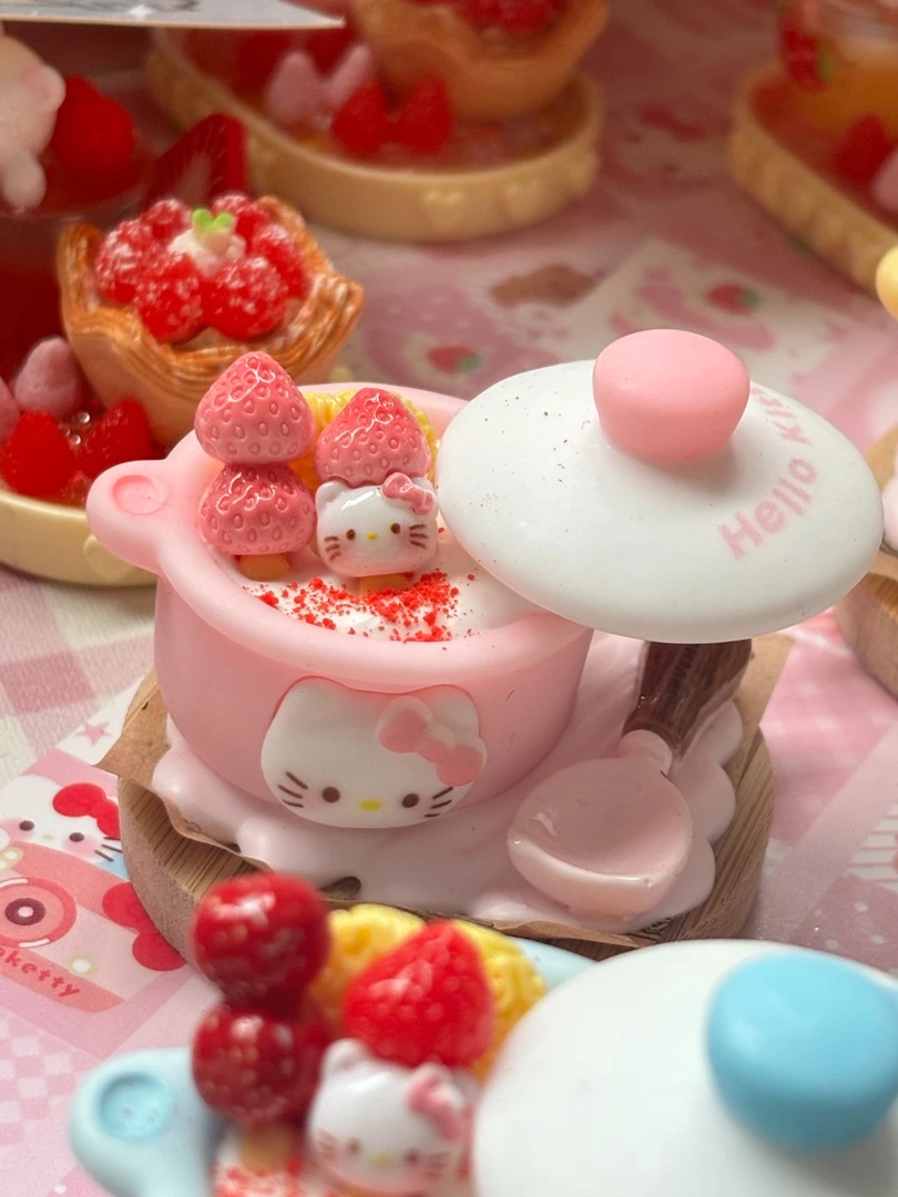 可爱多巴胺甜美奶油胶发夹可爱仿真食玩