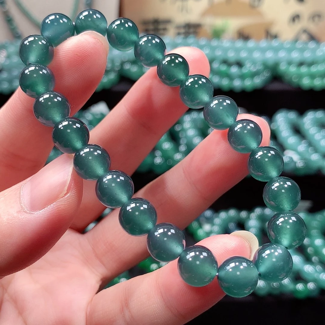 翡翠未镶嵌手链卡9