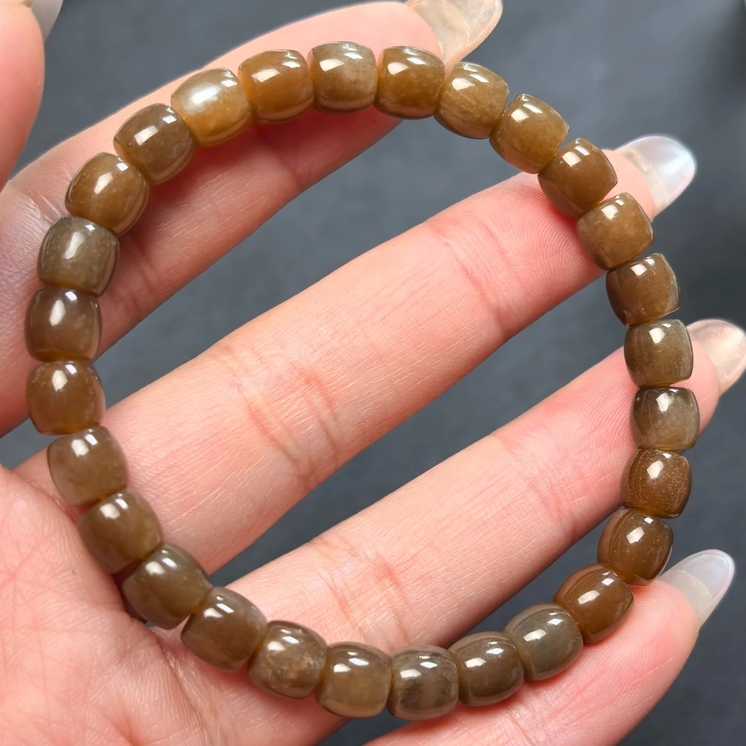 天然和田玉手串ZZJ003