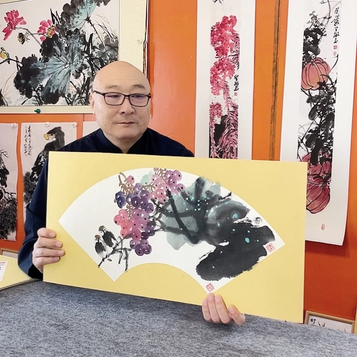 国画张圣敏先生纯手绘作品