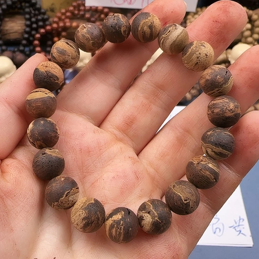 降真香手串/手链1.0无胶爆甲单圈