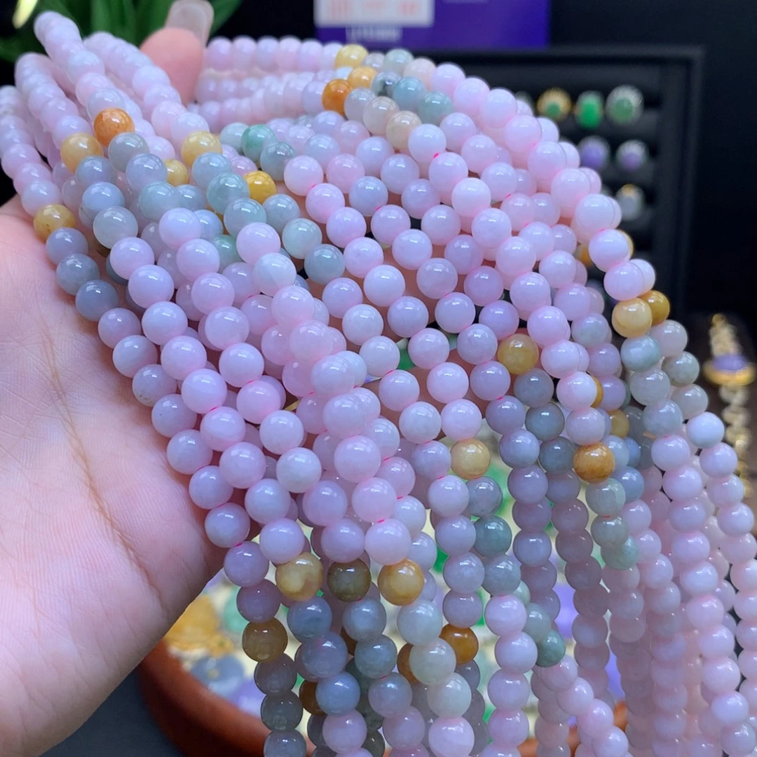 翡翠未镶嵌颈饰天然