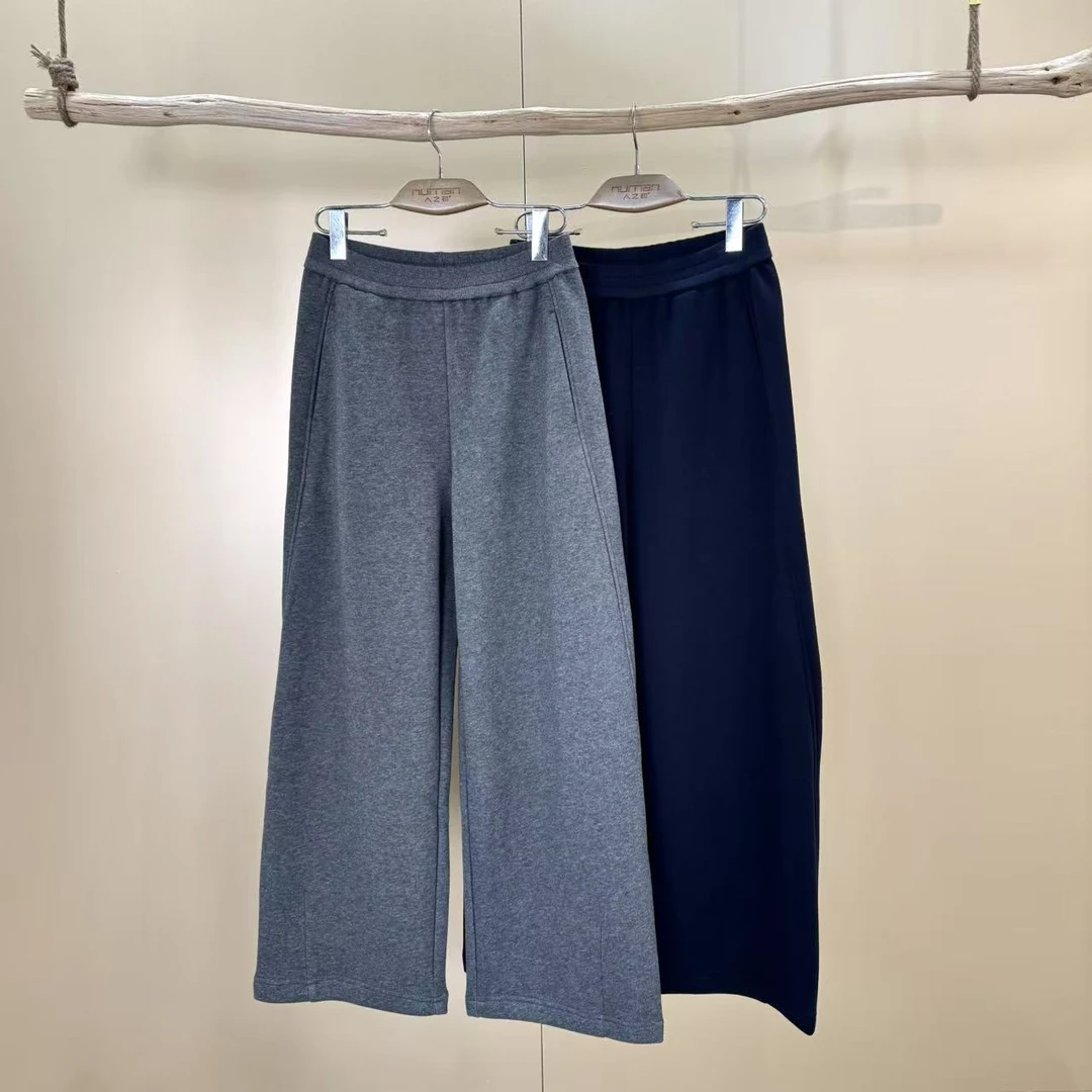 【金典名店】260500加绒宽松休闲阔腿裤