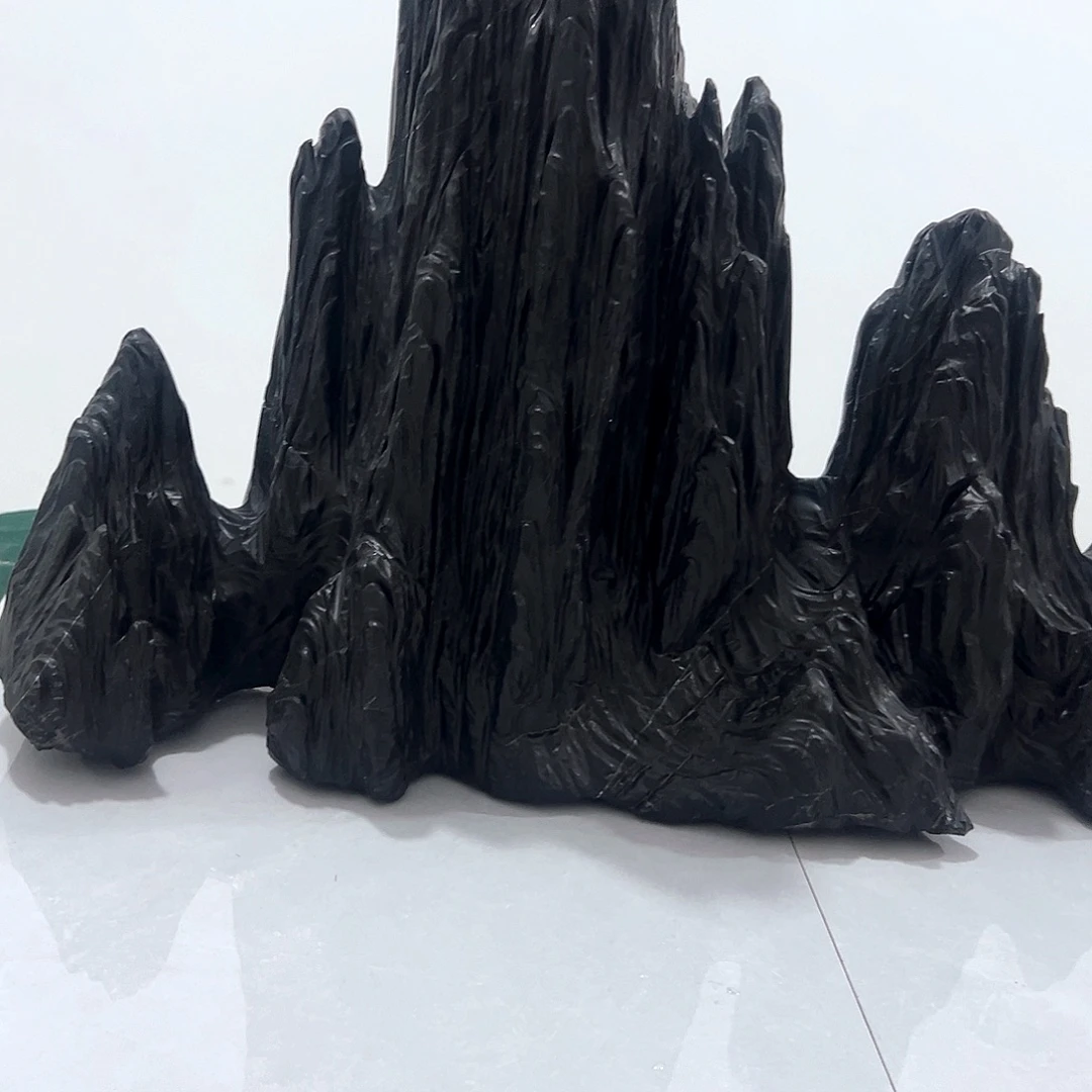 石材灵璧石山峰摆件