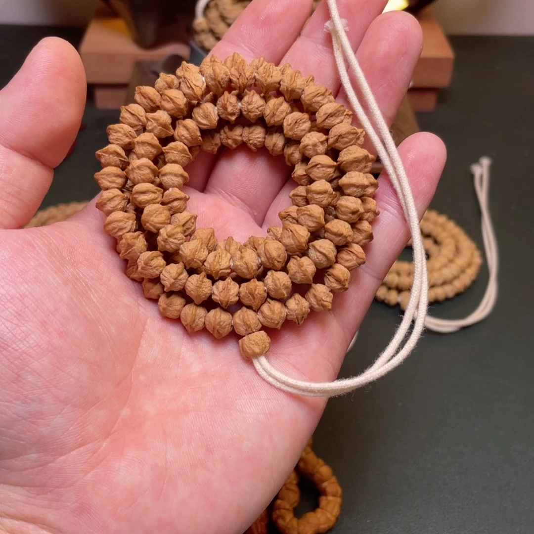 柏香籽/百香籽吊坠蛤蟆头长串