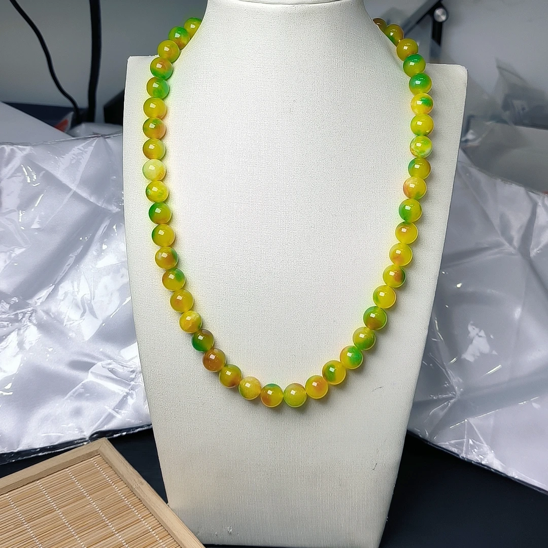 (聚宝严选）A556黄绿妈妈链10百搭素款妈妈款时尚精美