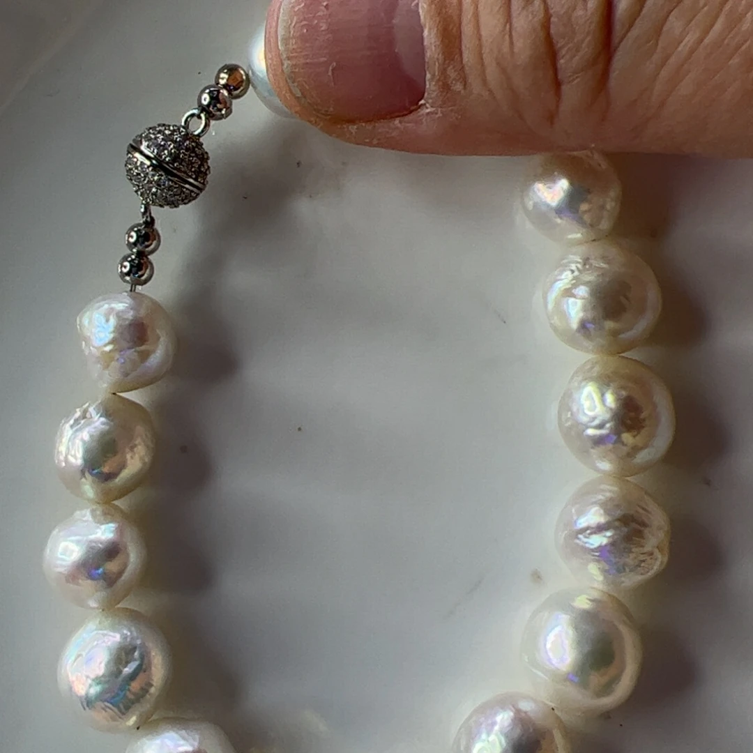 淡水珍珠手绳合金874