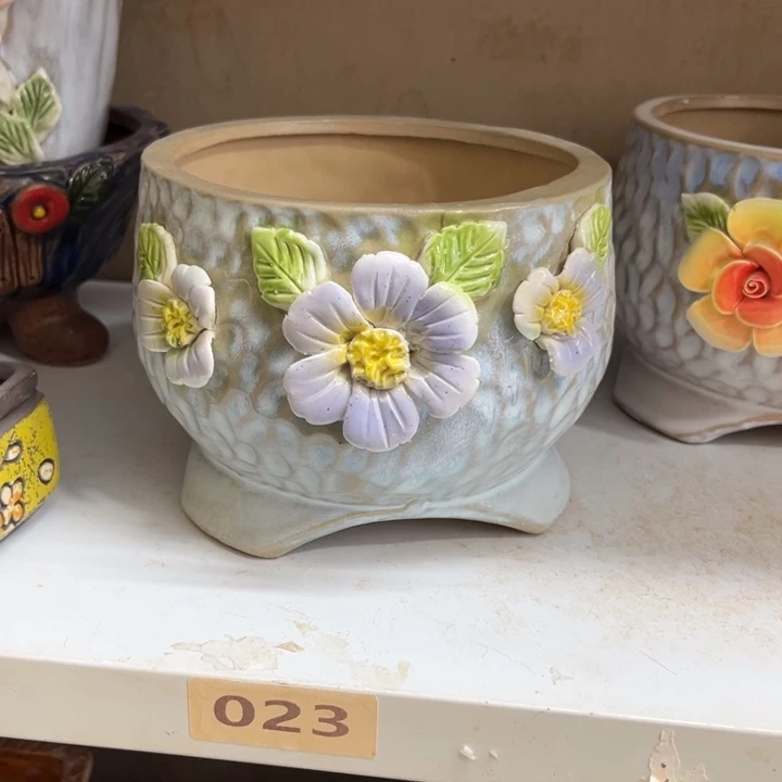 紫砂花盆粗陶材质多肉花盆