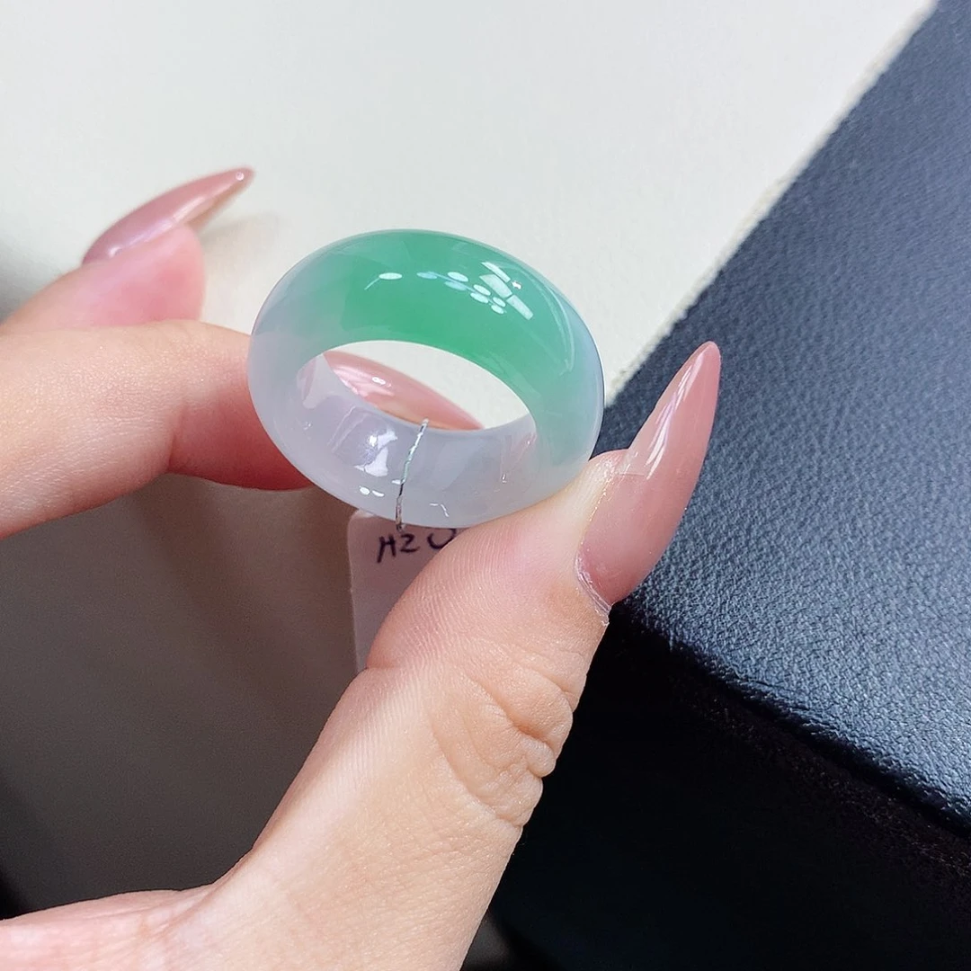 未镶嵌戒指翡翠16-17号