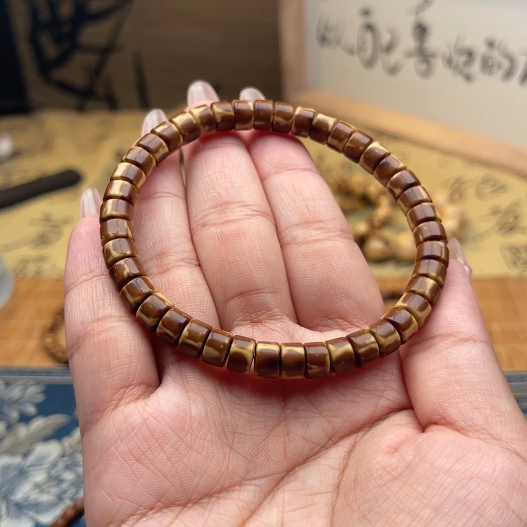 李****手串紫金鼠75花皮药片