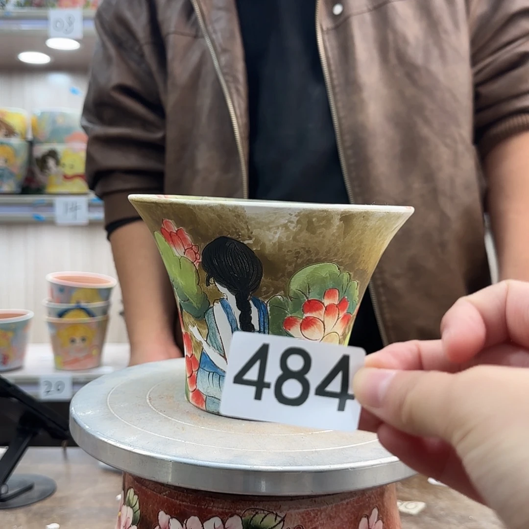 紫砂花盆瑕疵瑕疵484