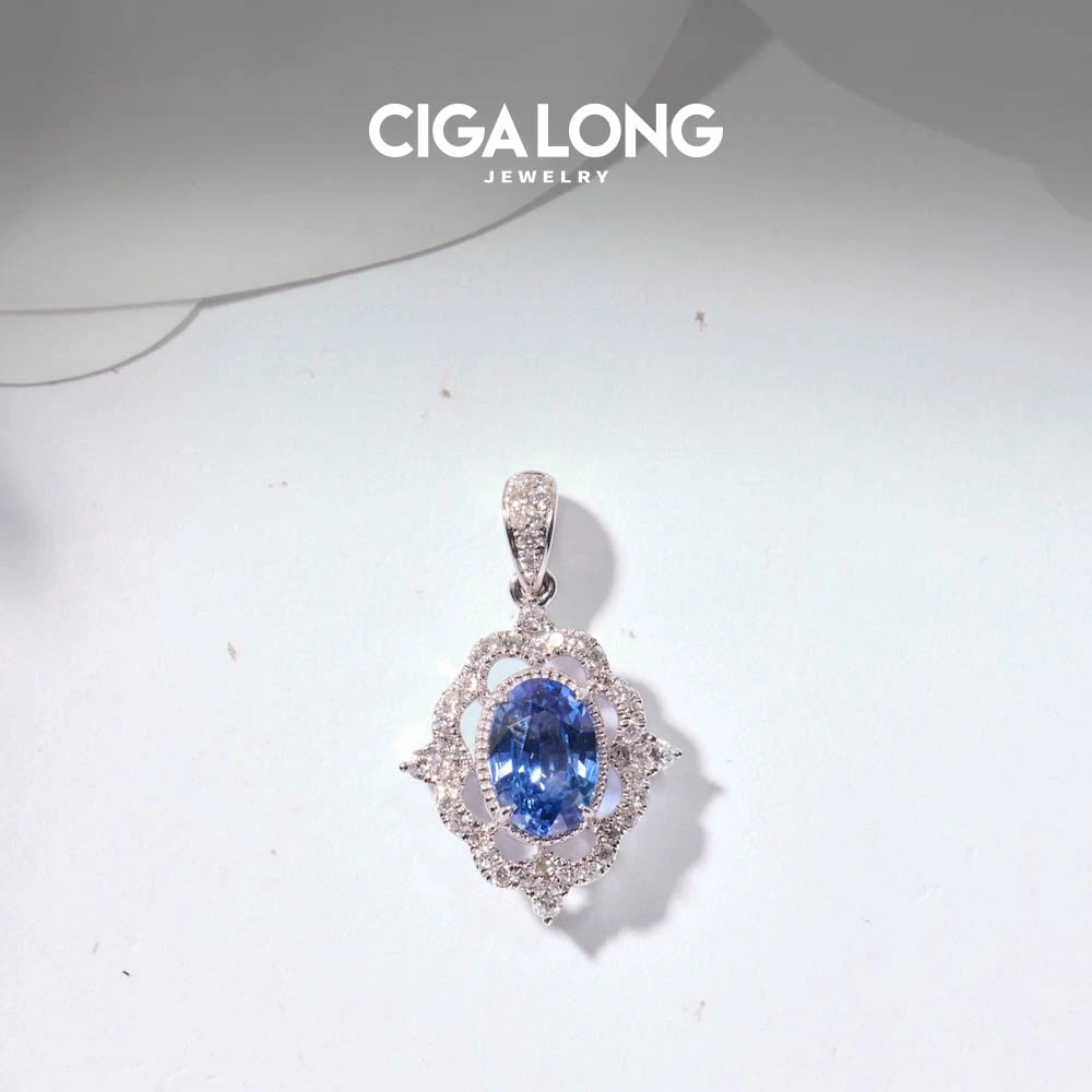 CIGALONG蓝宝石项链       2950