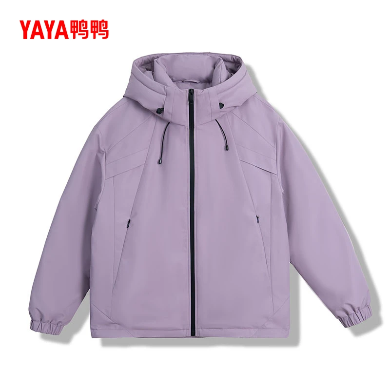 YAYA/鸭鸭运动户外时尚休闲男女同款保暖宽松羽绒服5W018B