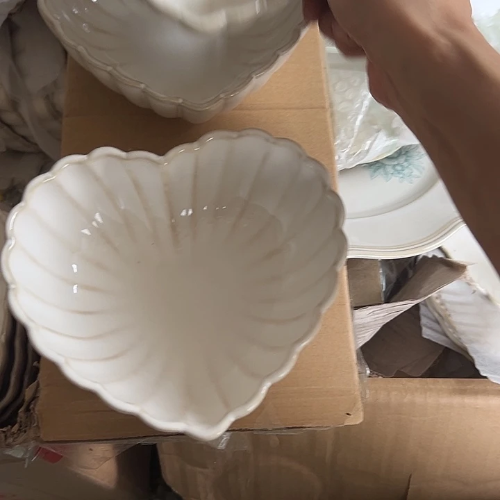 瓷片默认瑕疵商品贝壳心