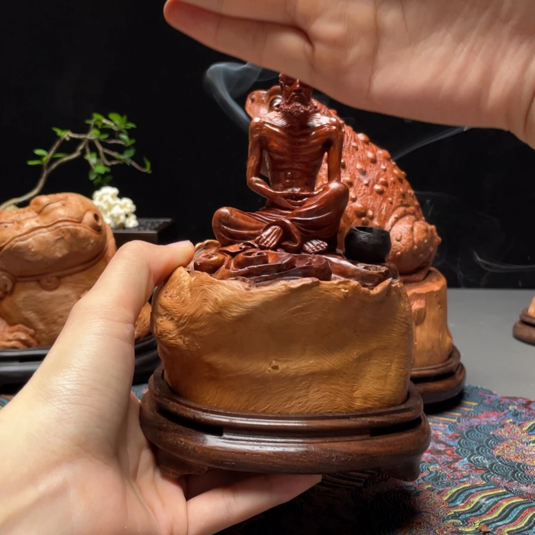 寄***間荔枝木荔枝木达摩香炉