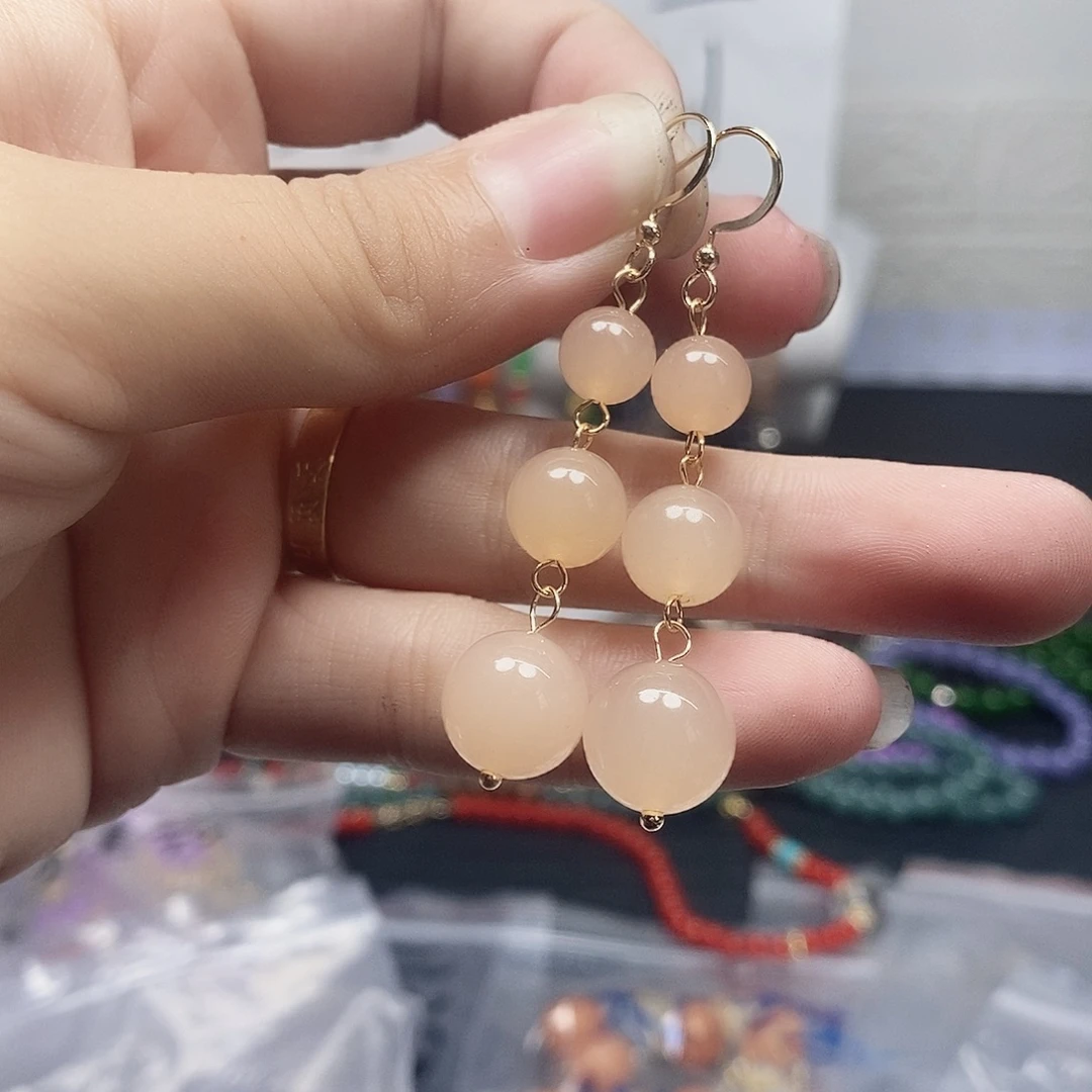 未镶嵌耳饰玛瑙/玉髓105