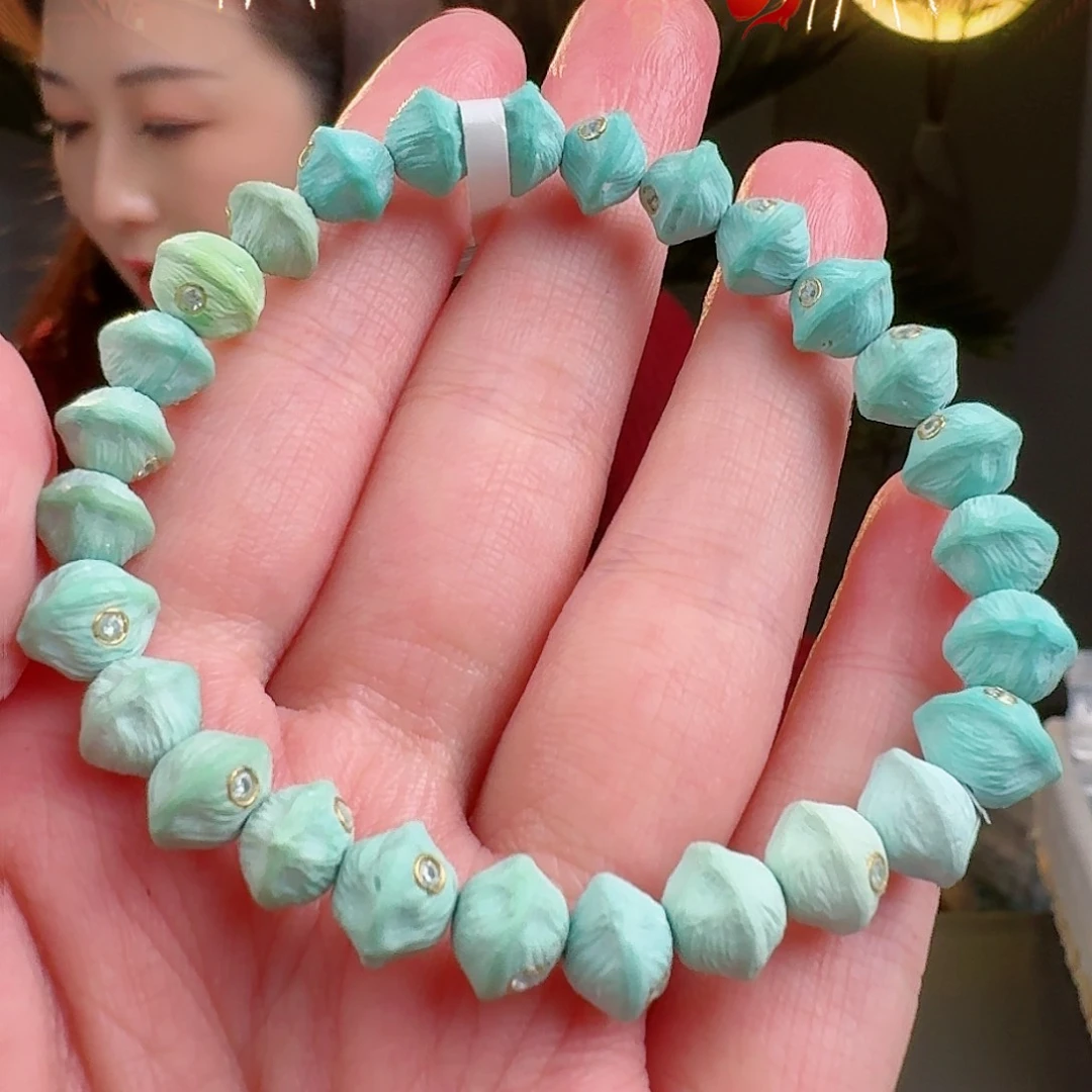 绿松石珠宝奇石未镶嵌
