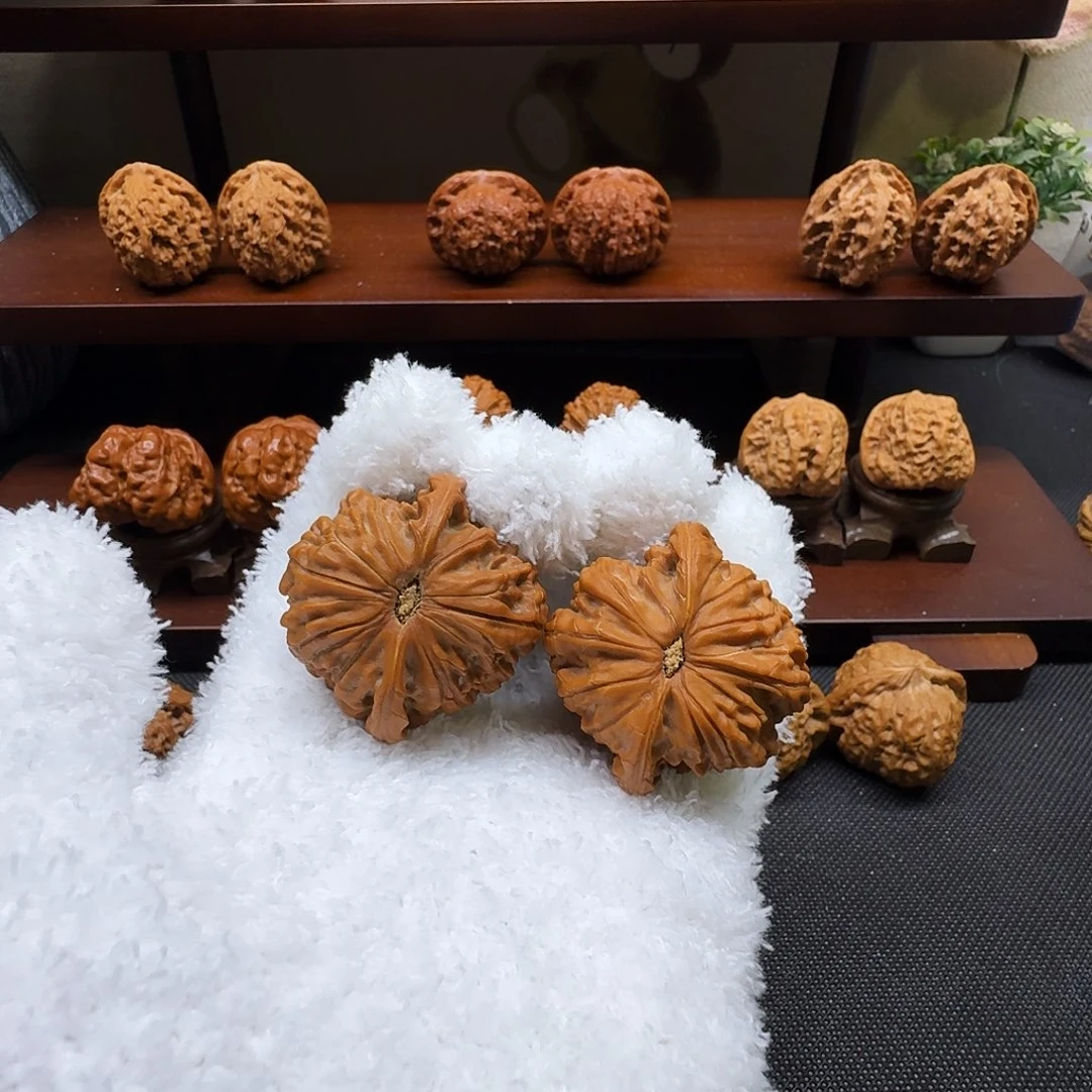 核桃手串/手链全品水晶蜡皮山地蝴蝶磨盘43