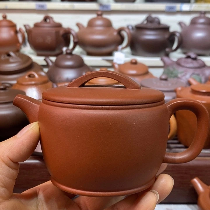 紫砂茶壶微瑕处理一把