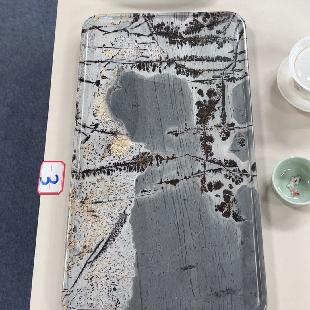 广西石巴*天然国画石干泡台