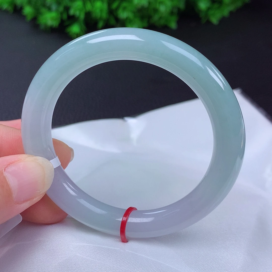 翡翠手镯未镶嵌53圈口581003