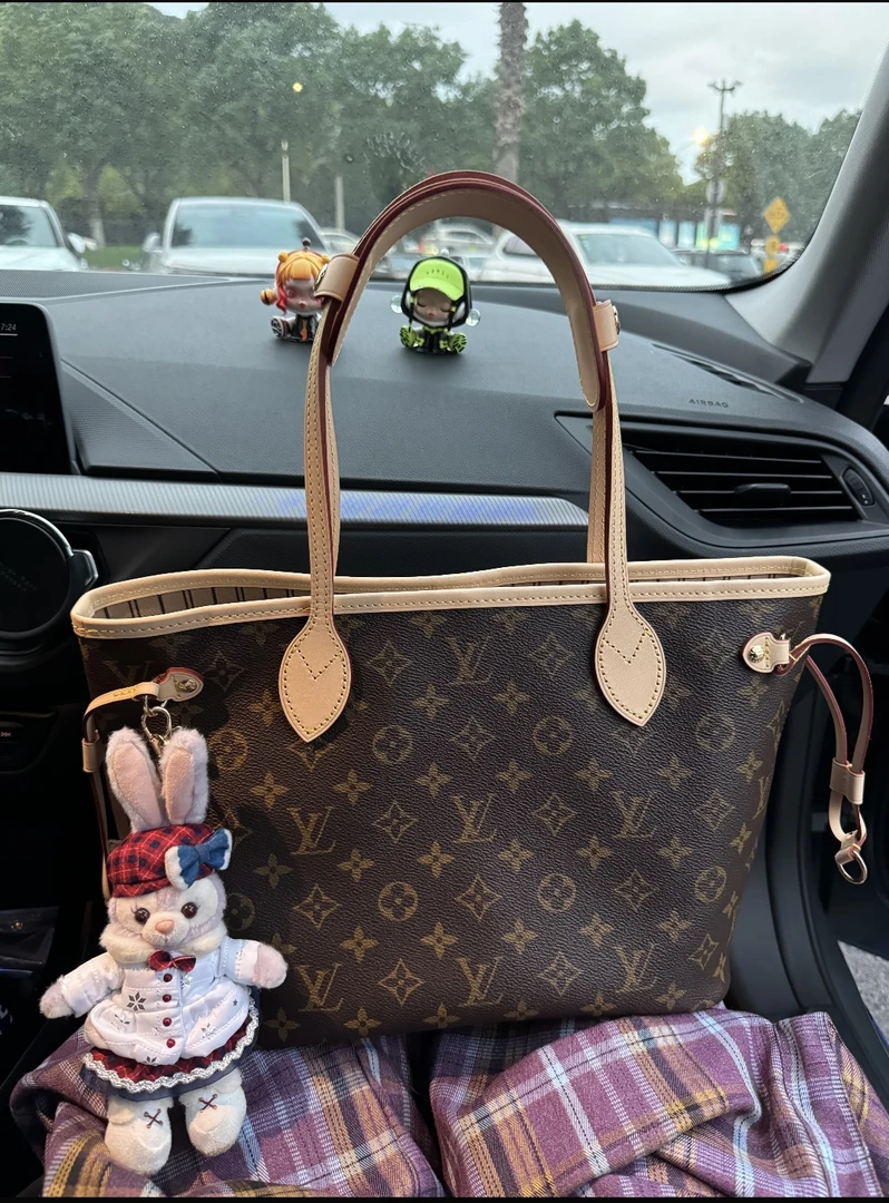 修复品LouisVuitton/路易威登【新植鞣】NF小号购物袋托特包包