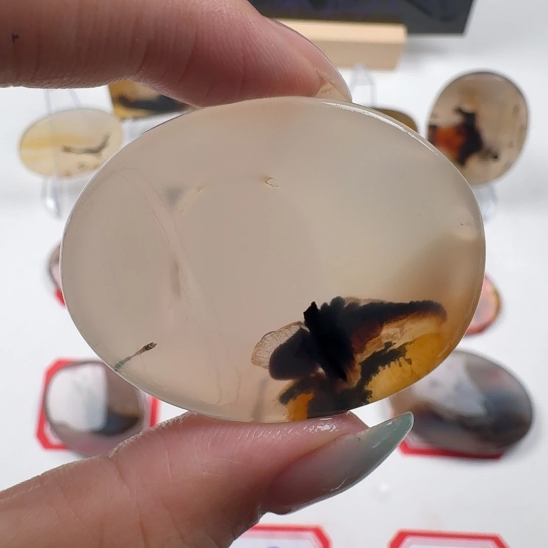 玛瑙/玉髓吊坠(不含链)未镶嵌