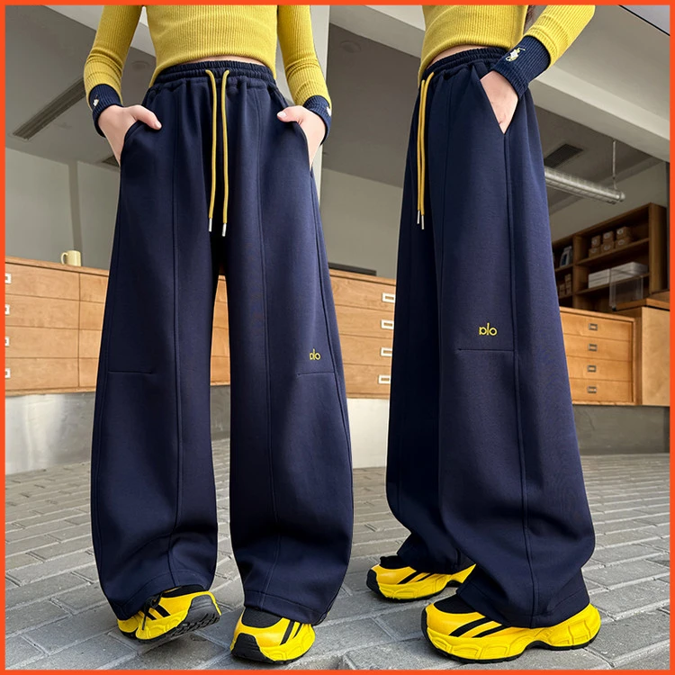 织休闲裤童装儿童女童2025年款衣服炸街潮12岁男童潮款秋款牛仔裤