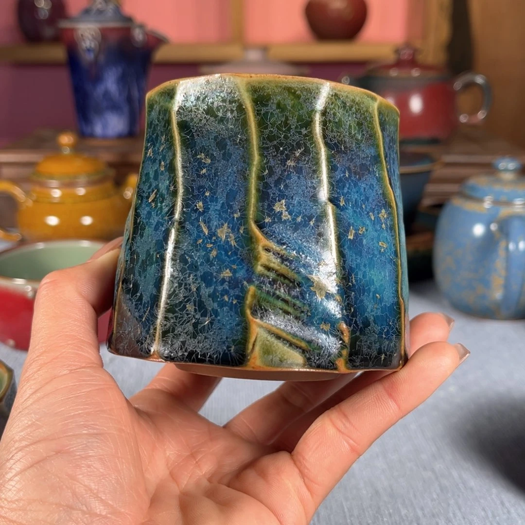 杯竹**幽纯手工制作工艺精湛